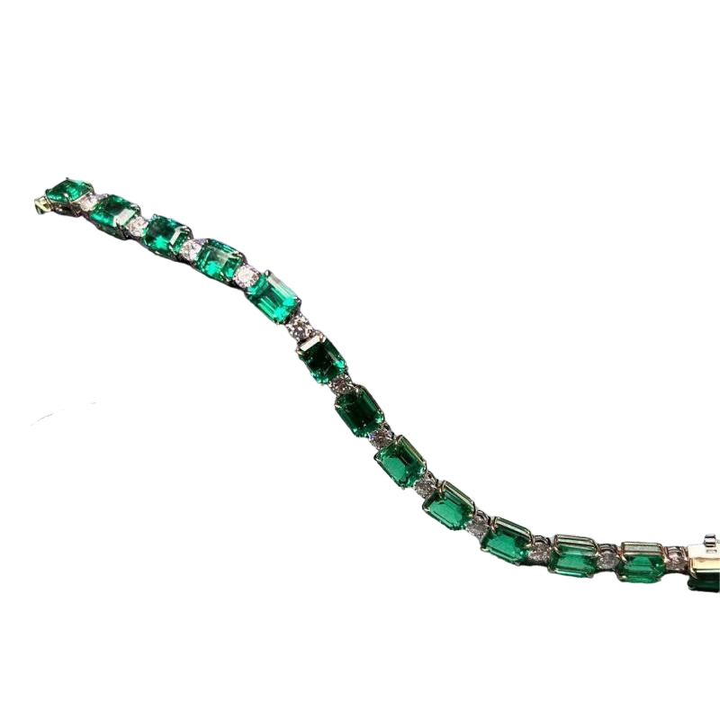 Sierra Emerald Tennis Bracelet