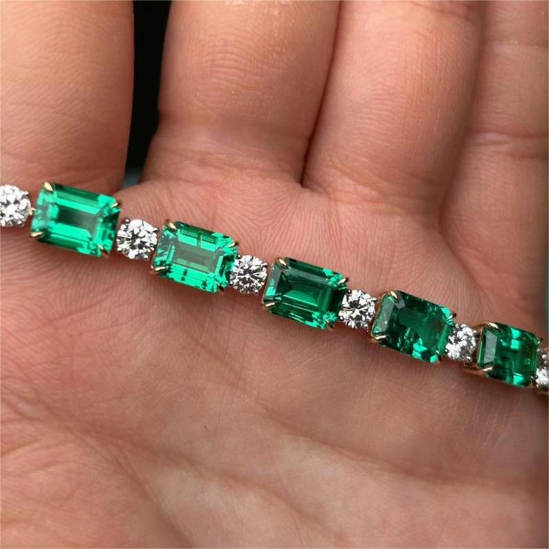 Sierra Emerald Tennis Bracelet