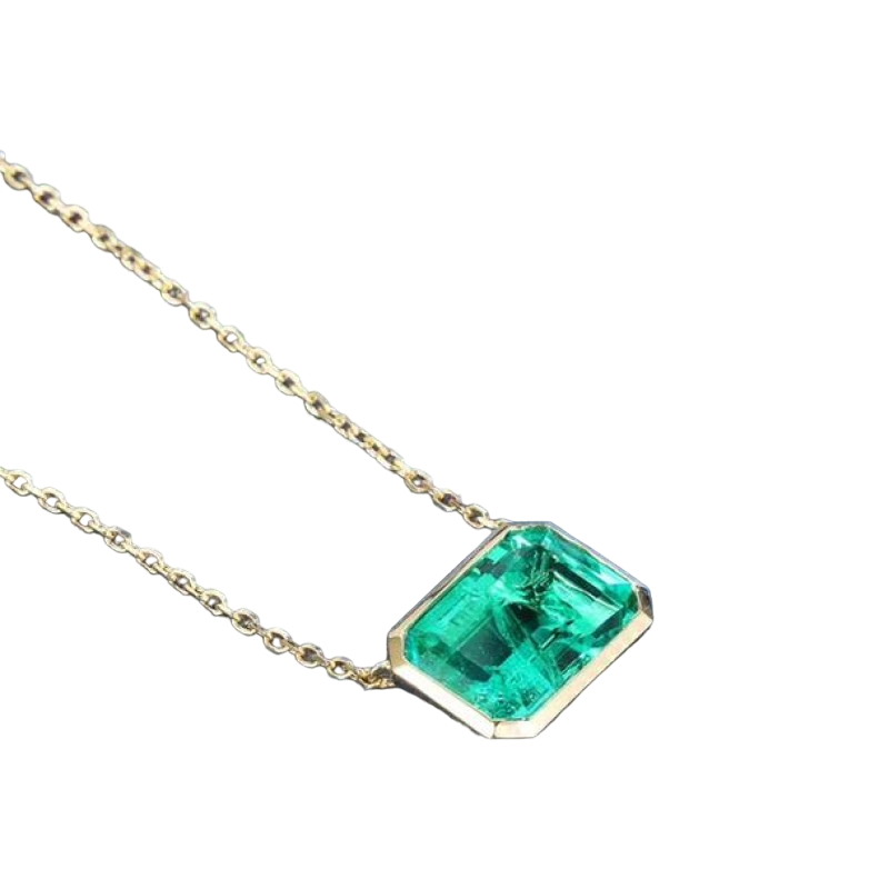 Sierra 2.50 cts Emerald Cut Pendant