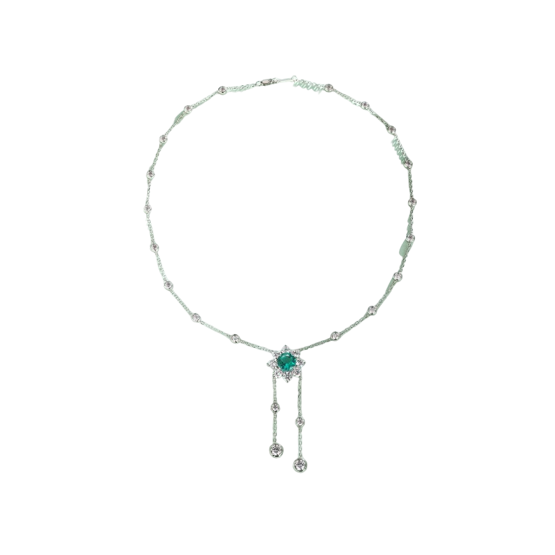 Sierra 2.60 Round Silver Chain Necklace