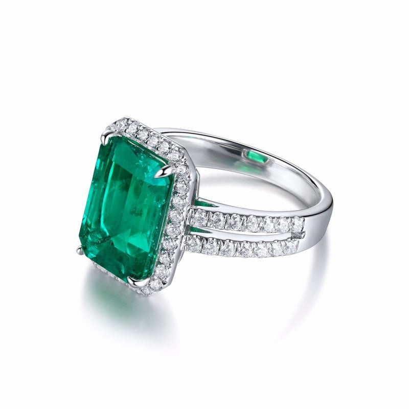 Sierra 2.50 Emerla Cut Double Band Ring