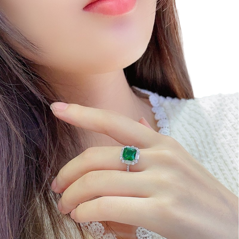 Sierra 2.10 Asscher Ring