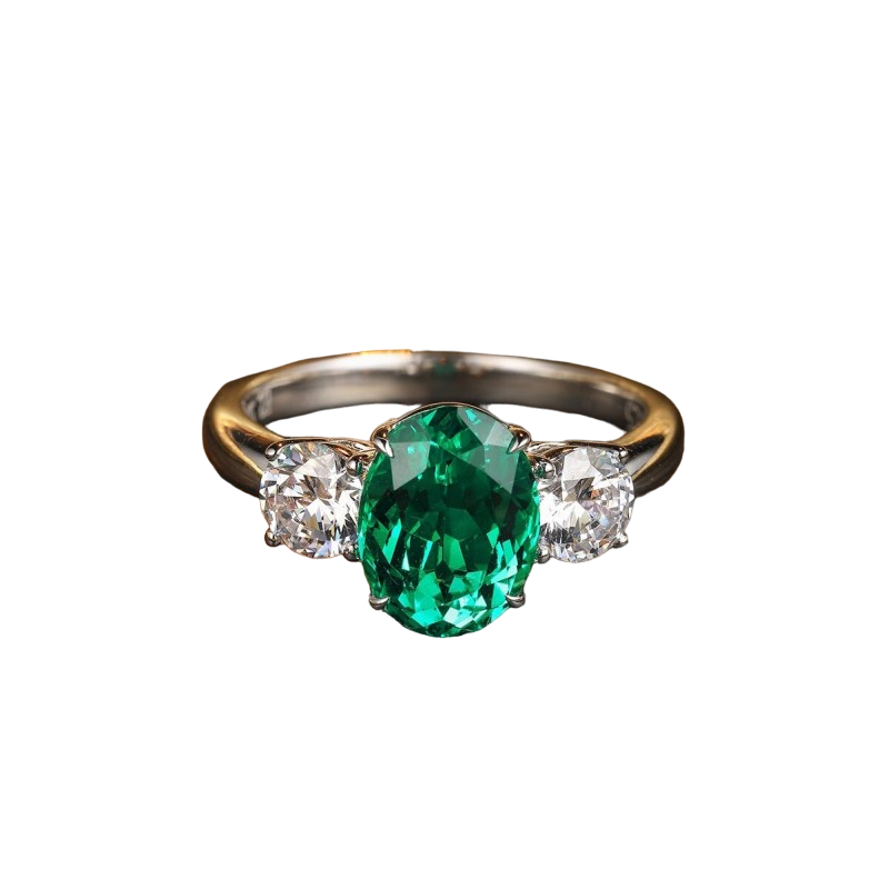 Sierra 2.28 Emerald Propose Ring