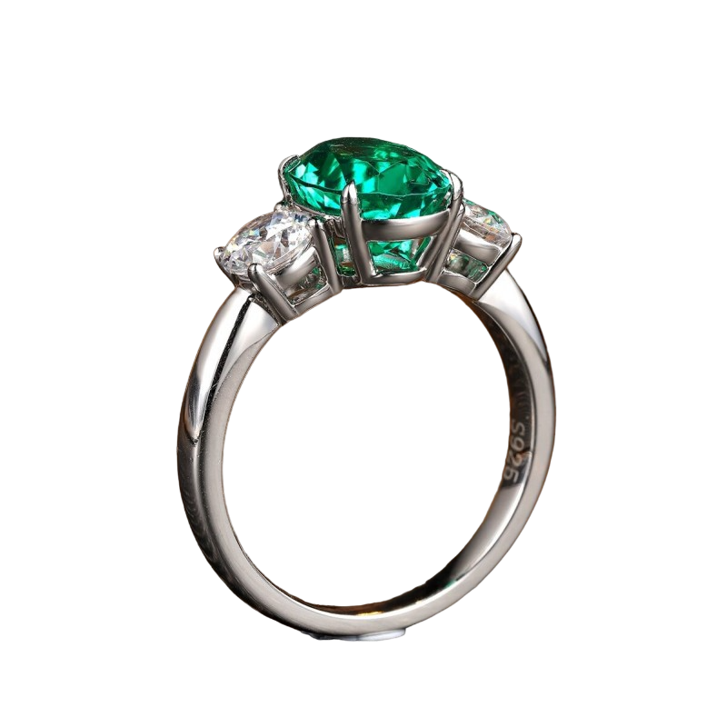 Sierra 2.28 Emerald Propose Ring