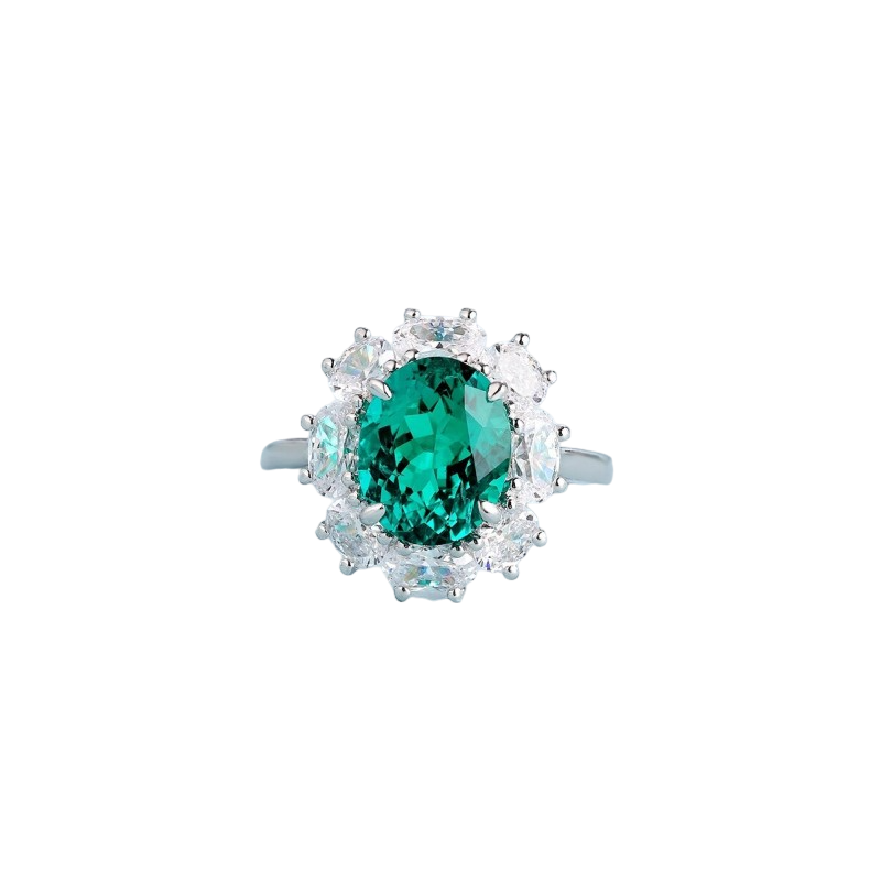 Natural emerald stone