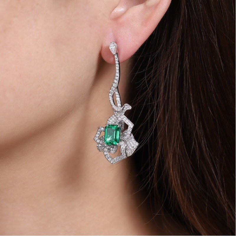 Sierra Elysian Emeralds Earrings