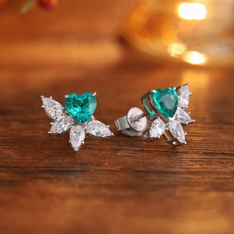 Natural emerald stone