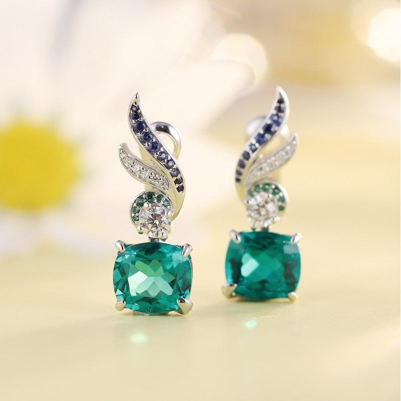 Sierrra 4.50 Emerald Wings Earrings for her