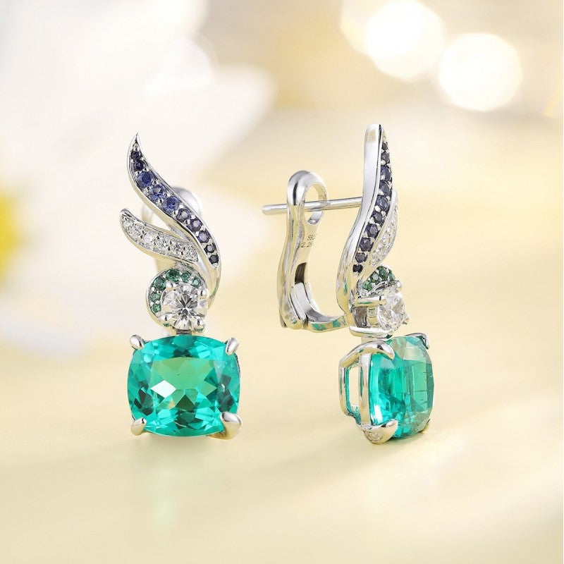 Sierrra 4.50 Emerald Wings Earrings for her