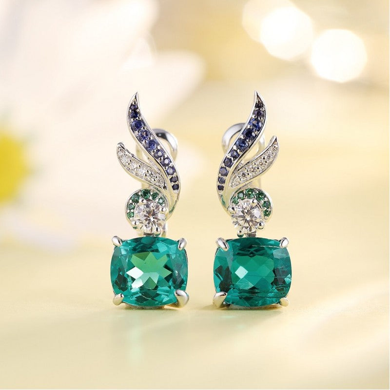Sierrra 4.50 Emerald Wings Earrings for her