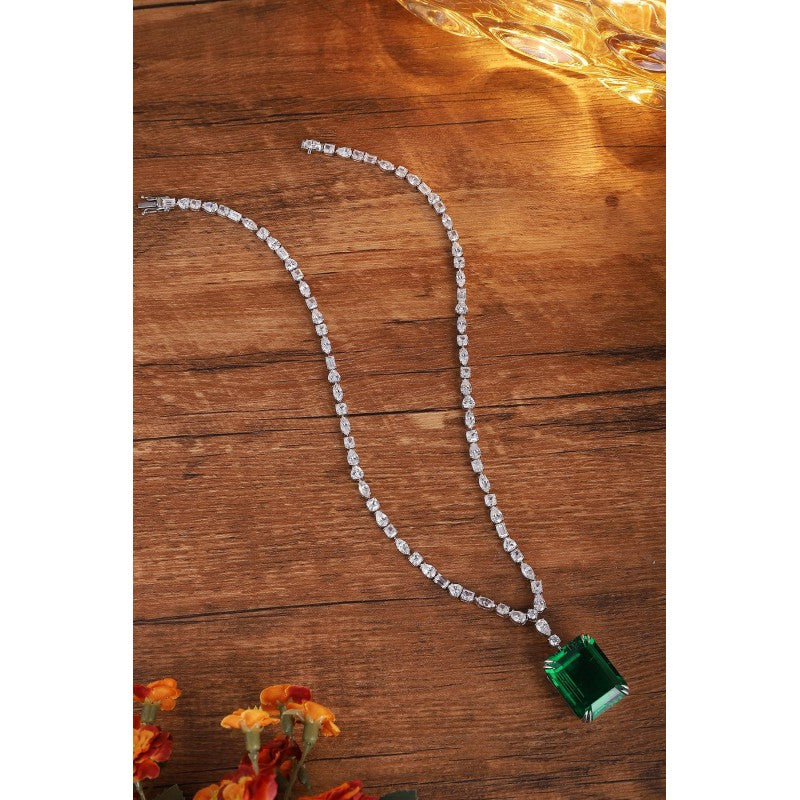 Sierra Love of Paris Emerald Cut Pendant