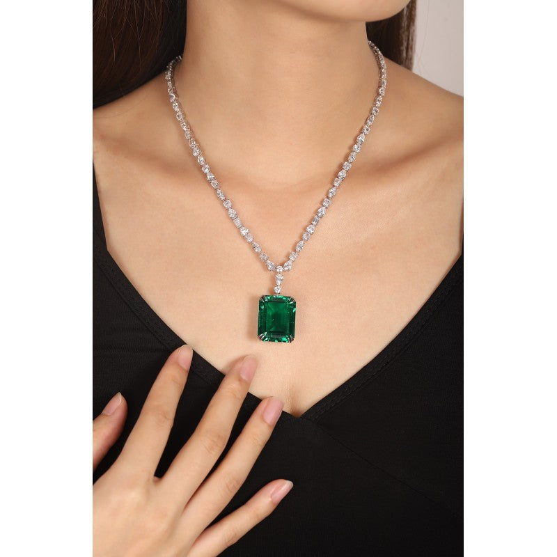 Sierra Love of Paris Emerald Cut Pendant