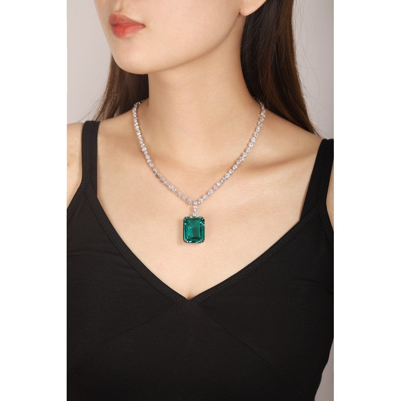 Sierra Love of Paris Emerald Cut Pendant