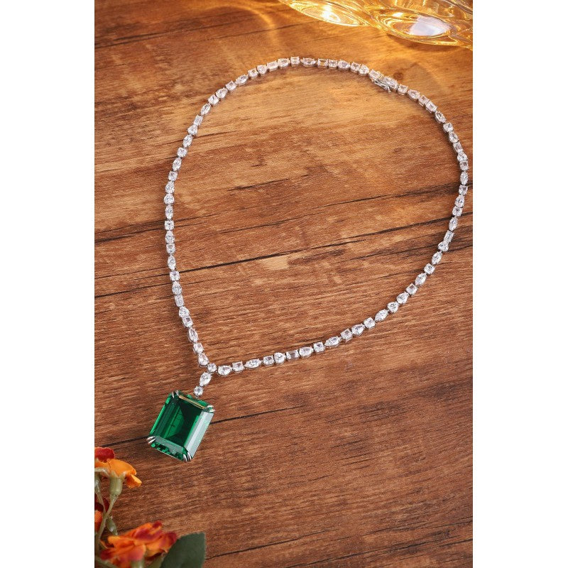 Sierra Love of Paris Emerald Cut Pendant