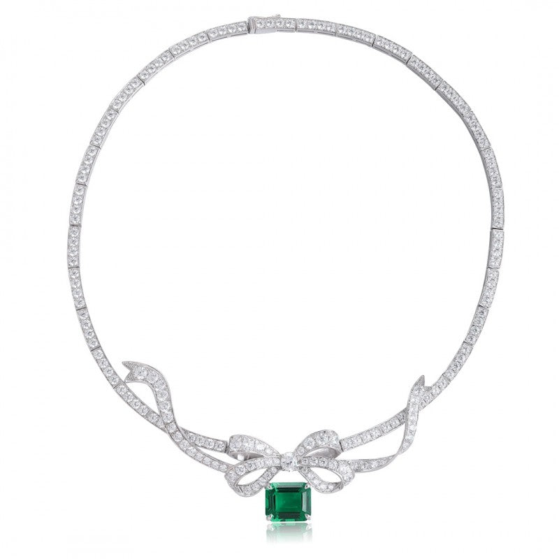 Sierra Emerald Crest Choker