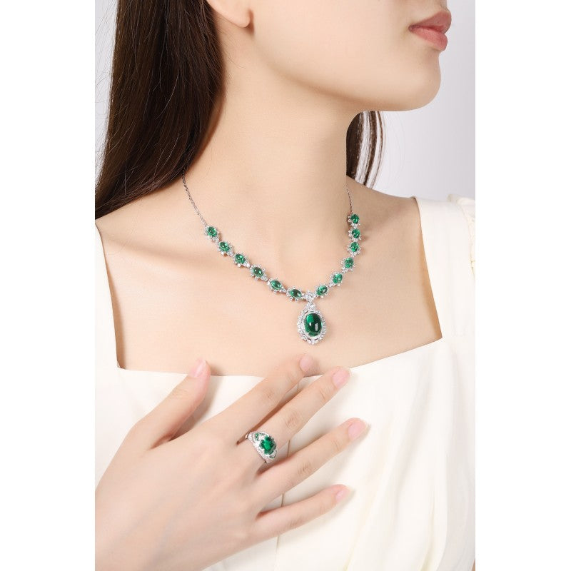 Sierra Art of Cabs Emerald Necklace