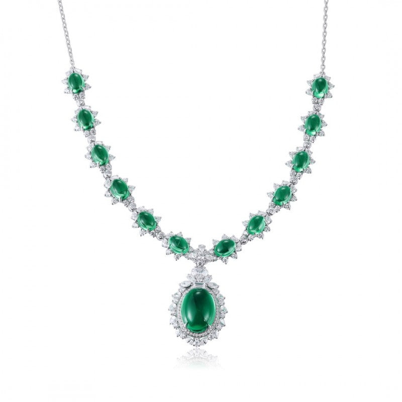 Sierra Art of Cabs Emerald Necklace
