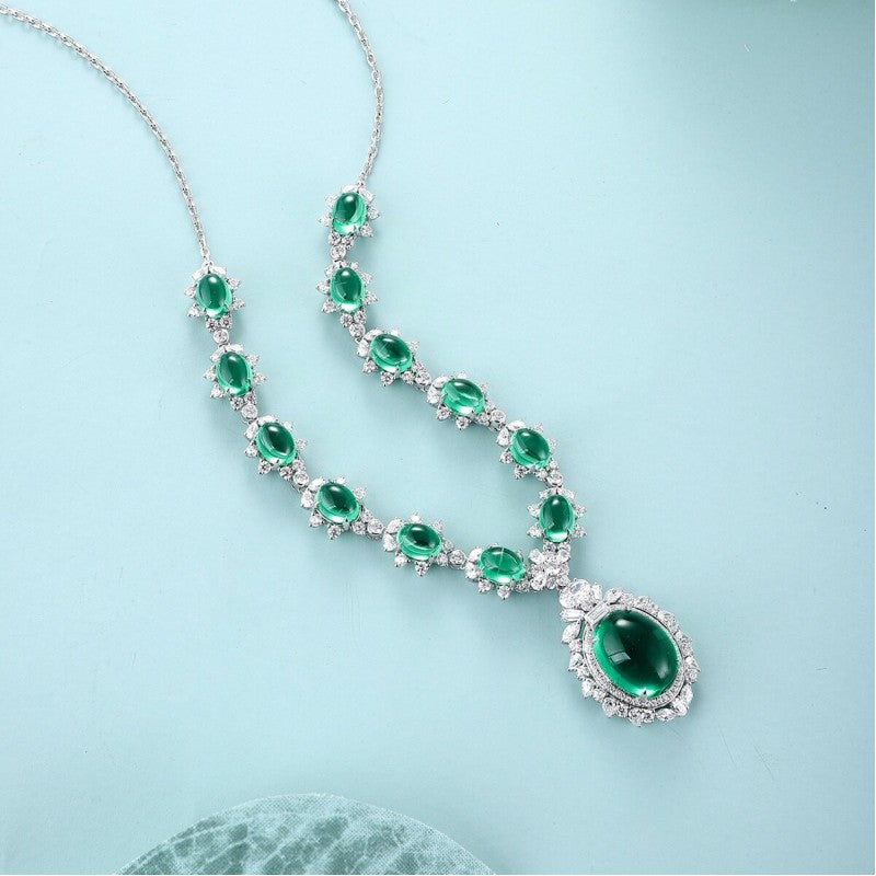 Sierra Art of Cabs Emerald Necklace