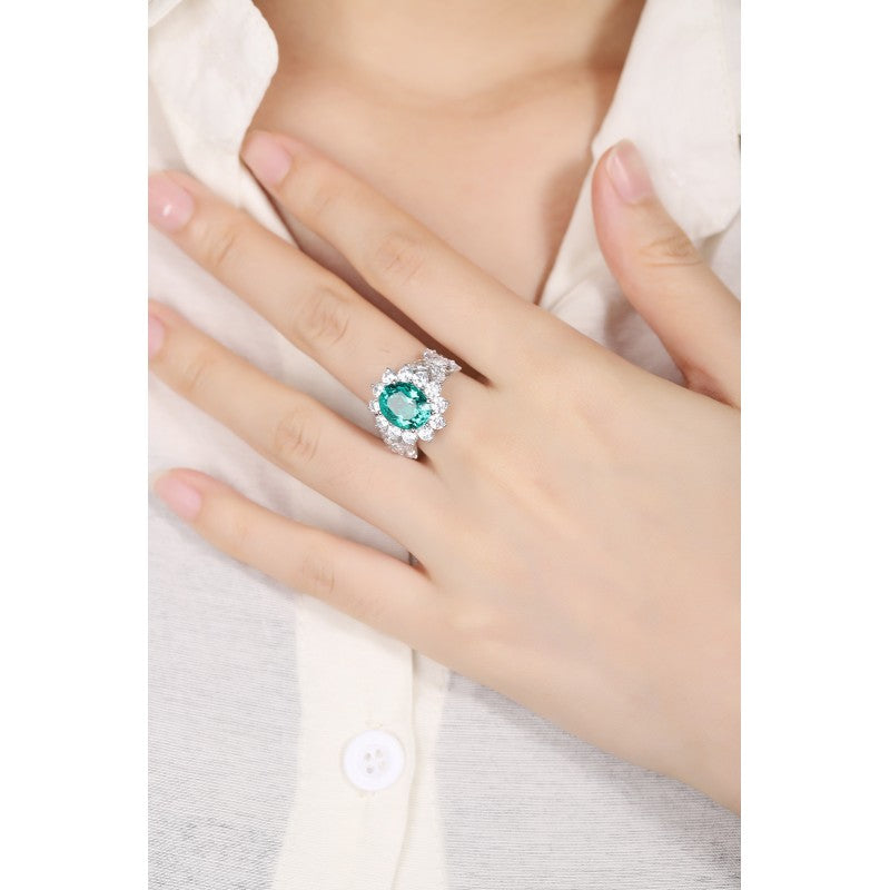 Sierra Monarch Cut 3.5 cts Wedding Ring