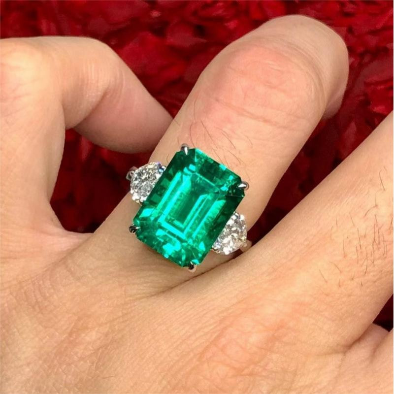 Sierra Eternal Flame Emerald-Cut Ring