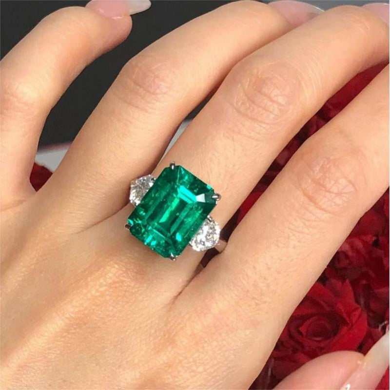 Sierra Eternal Flame Emerald-Cut Ring