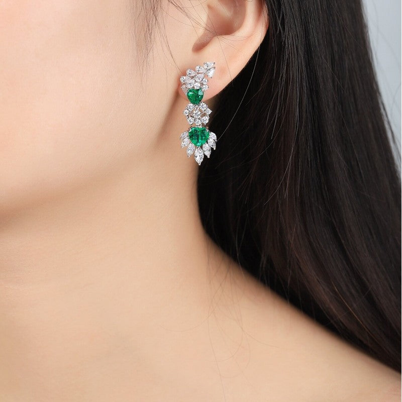 Natural emerald stone