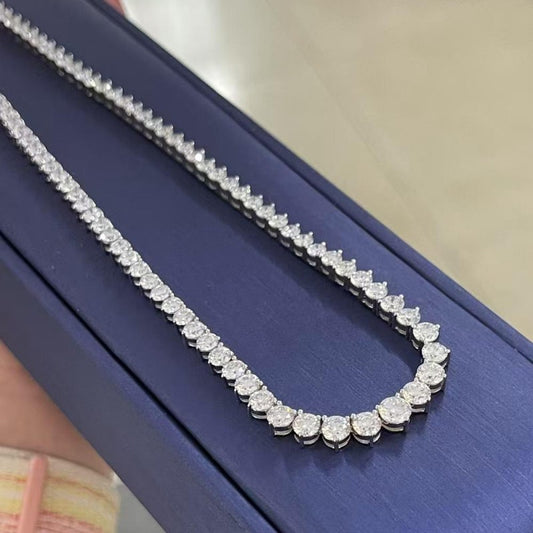 Sierra Éclat Classic Tennis Necklace