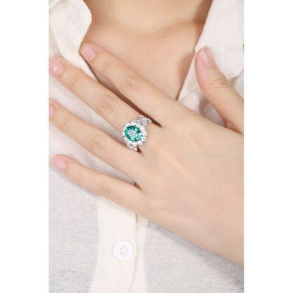 Sierra Monarch Cut 3.5 cts Wedding Ring