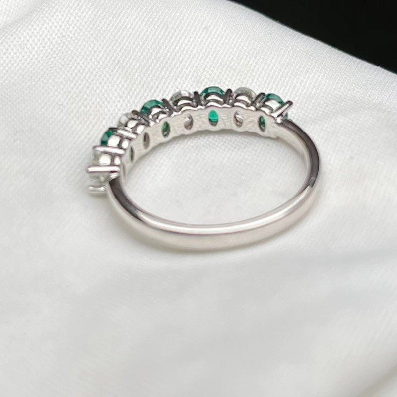 Sierra Half Eternity Band Ring