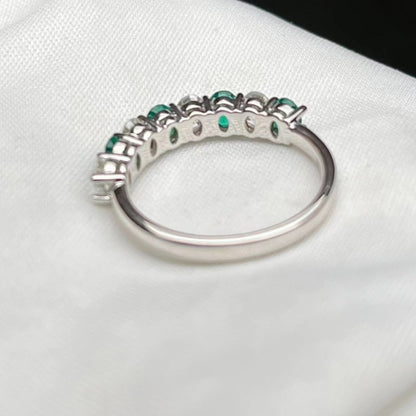 Sierra Half Eternity Band Ring